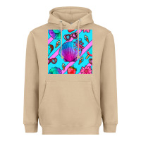 Mushroom sea shell Heavyweight Hoodie - BundleAndBundleShop