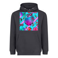 Smoke sea shell Heavyweight Hoodie - BundleAndBundleShop