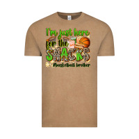 Vintage Coffee im just here for the snacks basketball brother Vintage Tee - Zillion Design Studio