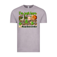 Vintage Zinc im just here for the snacks basketball brother Vintage Tee - Zillion Design Studio