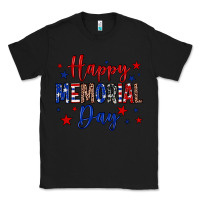 Black Happy memorial day Classic Tee - Neo Western