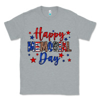 Heather Grey Happy memorial day Classic Tee - Neo Western