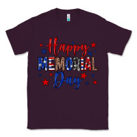 Plum Happy memorial day Classic Tee - Neo Western