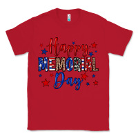Red Happy memorial day Classic Tee - Neo Western