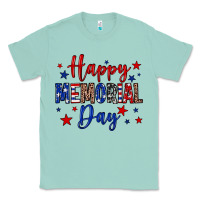 Seafoam Happy memorial day Classic Tee - Neo Western