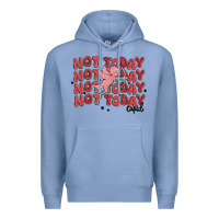 Colony Blue not today cupid Premium Hoodie - MaliasSmallBusiness