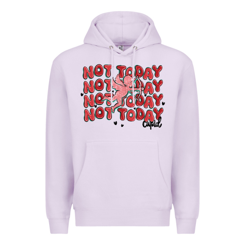Not Today Cupid Premium Hoodie by MaliasSmallBusiness | Teevron