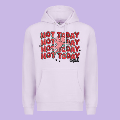 Not Today Cupid Premium Hoodie Designed By Maliassmallbusiness