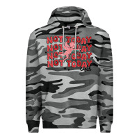 Slate Camo not today cupid Premium Hoodie - MaliasSmallBusiness