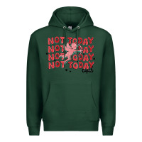 Sports Green not today cupid Premium Hoodie - MaliasSmallBusiness