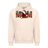 Sandshell Western Mom With Woman In Santa Hat Urban Hoodie - BundleAndBundleShop