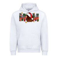 White Western Mom With Woman In Santa Hat Urban Hoodie - BundleAndBundleShop