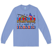 Colony Blue honor and remember Long Sleeve Tee - Zillion Design Studio