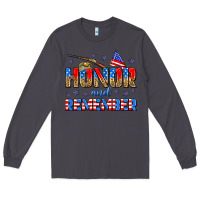 Smoke honor and remember Long Sleeve Tee - Zillion Design Studio