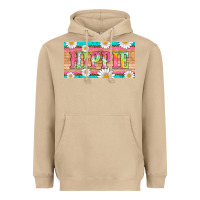 Mushroom hippie and daisys license plate template Heavyweight Hoodie - Artiststas