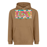 Toasted Coconut hippie and daisys license plate template Heavyweight Hoodie - Artiststas