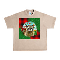 French Oak christmas raccoon Urban Heavy Tee - BarkalooDesign