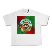 Lunar Rock christmas raccoon Urban Heavy Tee - BarkalooDesign