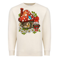 Sandshell welcome gnome ladybug Premium Sweatshirt - BarkalooDesign