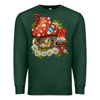 Sports Green welcome gnome ladybug Premium Sweatshirt - BarkalooDesign
