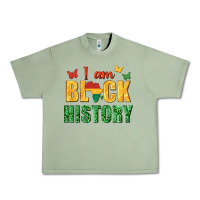 Oil Green i am black history juneteenth Urban Heavy Tee - texasbilliewilder