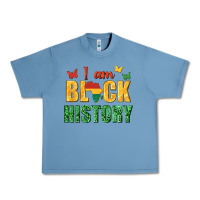 Pebble Blue i am black history juneteenth Urban Heavy Tee - texasbilliewilder