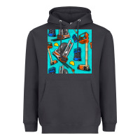 Smoke construction vehicles Heavyweight Hoodie - BundleAndBundleShop