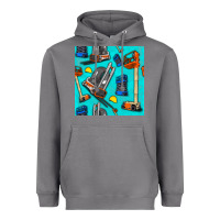 Storm construction vehicles Heavyweight Hoodie - BundleAndBundleShop
