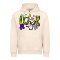 Sandshell Mardi Gras Love Nurse Urban Hoodie - BundleAndBundleShop