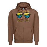 Chestnut hot mom summer Zipper Hoodie - CowhideDigitalArt