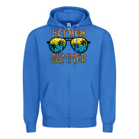 True Royal hot mom summer Zipper Hoodie - CowhideDigitalArt