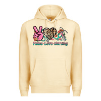 Pina Colada peace love nursing Premium Hoodie - NancyCooperArtShop