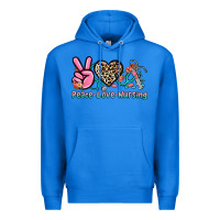 True Royal peace love nursing Premium Hoodie - NancyCooperArtShop