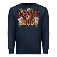 Navy ladybug love bug Premium Sweatshirt - BarkalooDesign