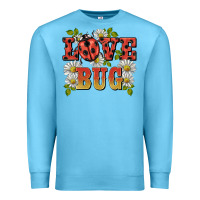 Ocean Blue ladybug love bug Premium Sweatshirt - BarkalooDesign