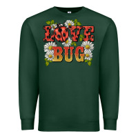 Sports Green ladybug love bug Premium Sweatshirt - BarkalooDesign