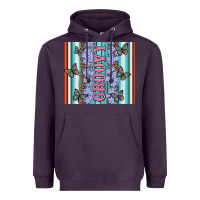 Plum groovy with flowers and Butterflies Heavyweight Hoodie - Artiststas