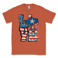 Copper Love Texas  4th of july Classic Tee - CowGirlArtShop