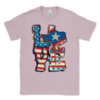 Lilac Love Texas  4th of july Classic Tee - CowGirlArtShop