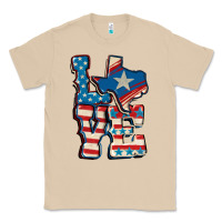 Mushroom Love Texas  4th of july Classic Tee - CowGirlArtShop
