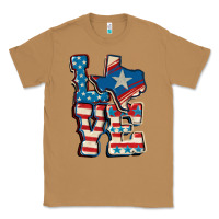 Toasted Coconut Love Texas  4th of july Classic Tee - CowGirlArtShop