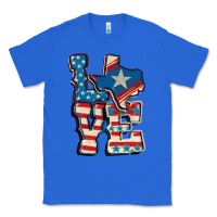 True Royal Love Texas  4th of july Classic Tee - CowGirlArtShop