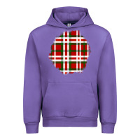 Tulip Christmas Tartan Patch Urban Hoodie - BundleAndBundleShop