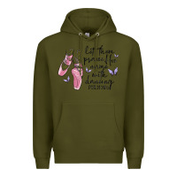 Army Green let them praise his name with dancing Premium Hoodie - MaliasSmallBusiness