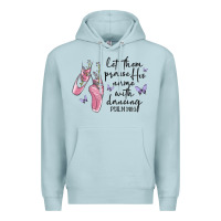 Blue Mist let them praise his name with dancing Premium Hoodie - MaliasSmallBusiness