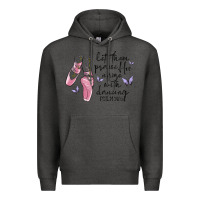 Charcoal Heather let them praise his name with dancing Premium Hoodie - MaliasSmallBusiness