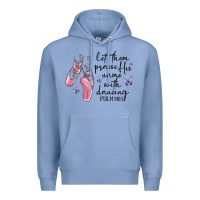 Colony Blue let them praise his name with dancing Premium Hoodie - MaliasSmallBusiness
