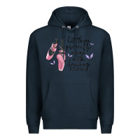 Navy let them praise his name with dancing Premium Hoodie - MaliasSmallBusiness