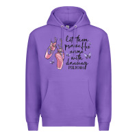Purple let them praise his name with dancing Premium Hoodie - MaliasSmallBusiness