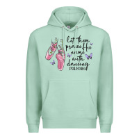 Seafoam let them praise his name with dancing Premium Hoodie - MaliasSmallBusiness